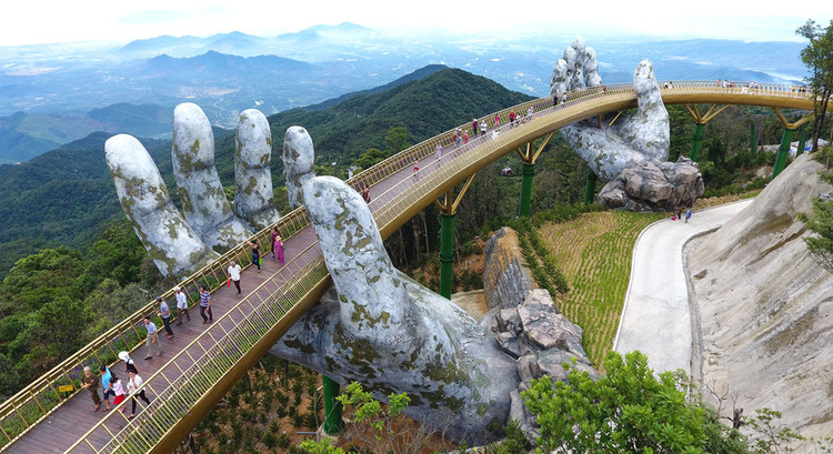 Golden Bridge in Danang